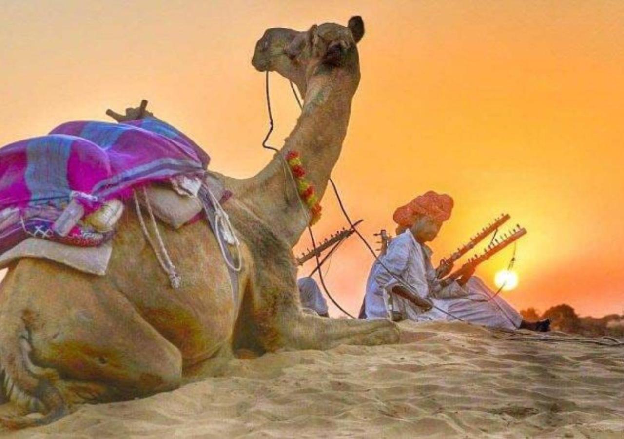 Saffron Heritage Desert Camp Jaisalmer Luaran gambar